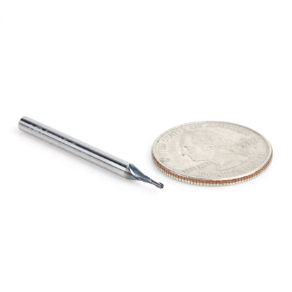 Amana Tool - 51746 - .045"D 2FL BALL MINIMILL AlTiN