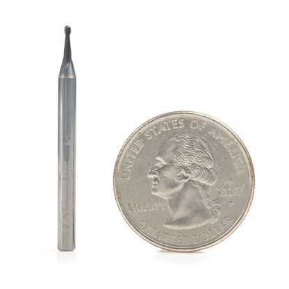 Amana Tool - 51746 - .045"D 2FL BALL MINIMILL AlTiN