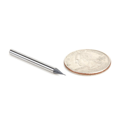 Amana Tool - 51750 - .010"D 4FL BALL MINIMILL AlTiN