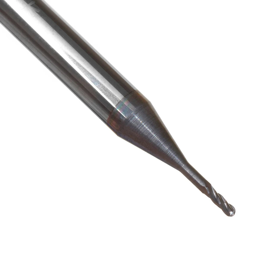 Amana Tool - 51754 - .030"D 4FL BALL MINIMILL AlTiN