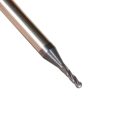 Amana Tool - 51758 - .050"D 4FL BALL MINIMILL AlTiN
