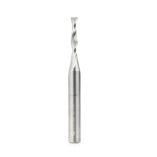 Amana Tool - 51766 - 1/8"Dx1/4"SHK 2FL UPCUTPLASTIC