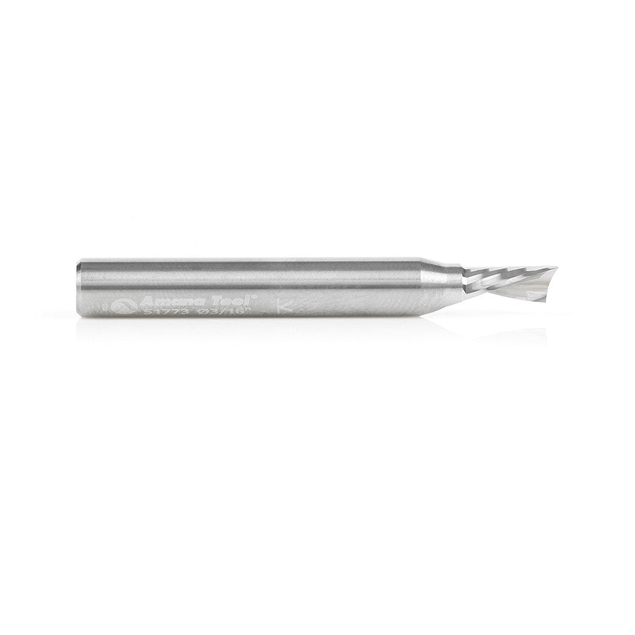 Amana Tool - 51773 - 3/16"Dx1/4"SHK DOWN-CUT ALUM.