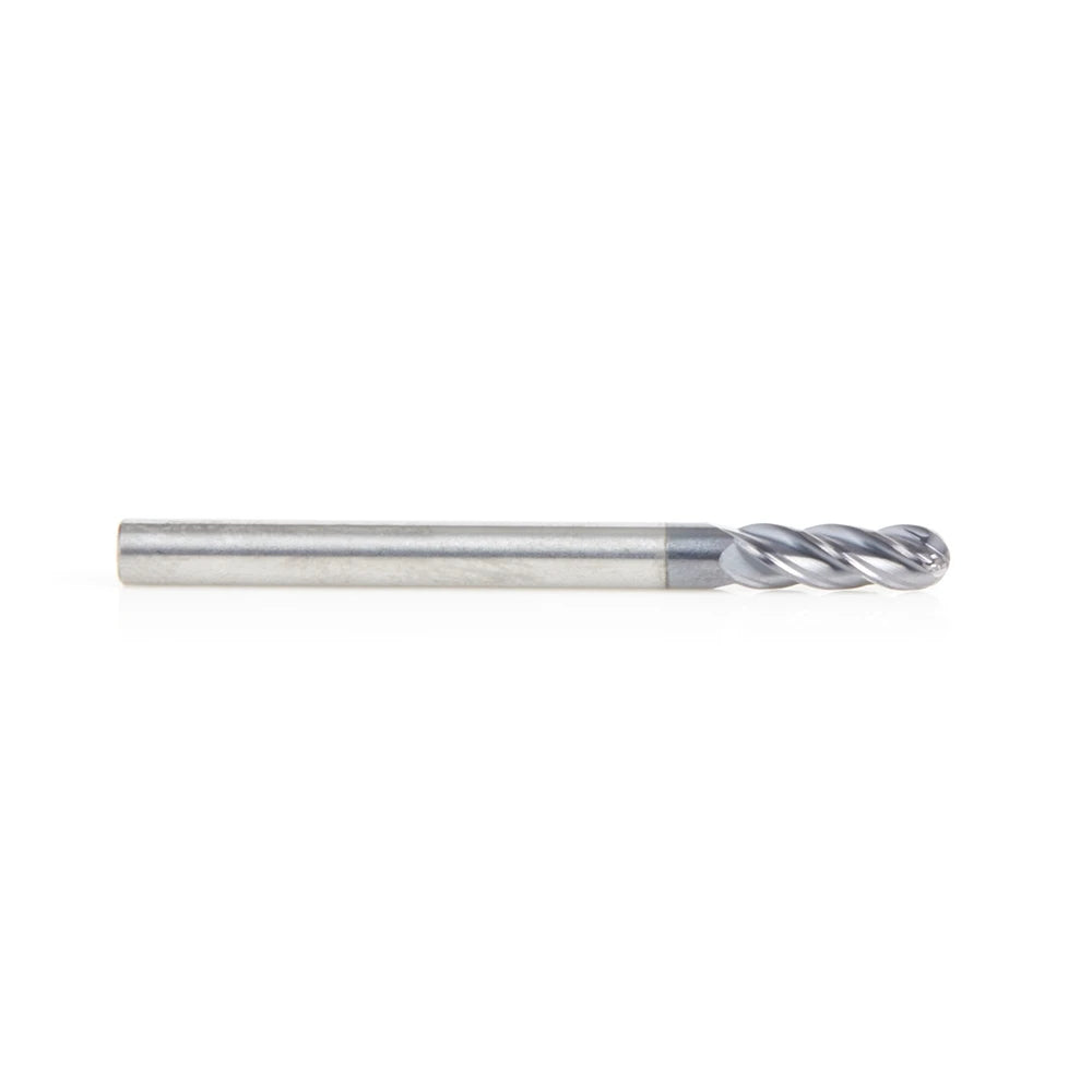 Amana Tool - 51792 - 1/8x3/8" 4FL BALLENDMILL AlTiN