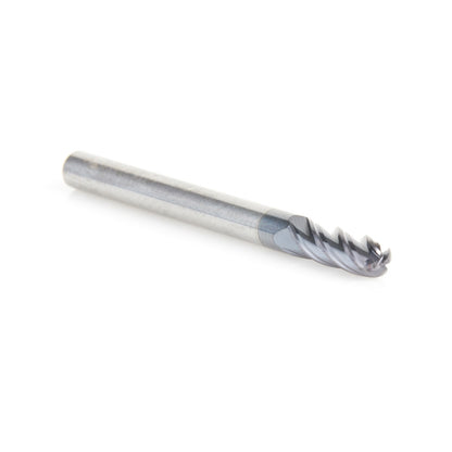 Amana Tool - 51792 - 1/8x3/8" 4FL BALLENDMILL AlTiN
