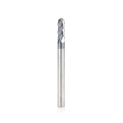 Amana Tool - 51792 - 1/8x3/8" 4FL BALLENDMILL AlTiN