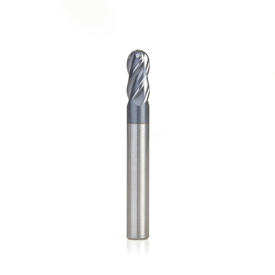 Amana Tool - 51796 - 1/4x1/2" 4FL BALLENDMILL AlTiN