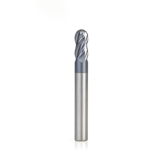 Amana Tool - 51796 - 1/4x1/2" 4FL BALLENDMILL AlTiN