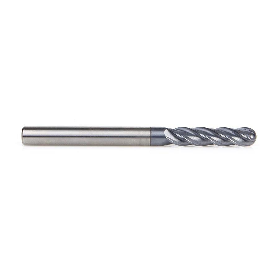 Amana Tool - 51800 - 1/4x1-1/8" 4FL BALLEND AlTiN