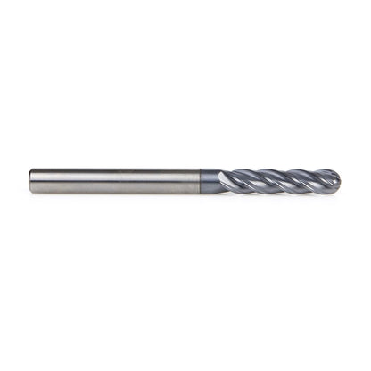 Amana Tool - 51800 - 1/4x1-1/8" 4FL BALLEND AlTiN