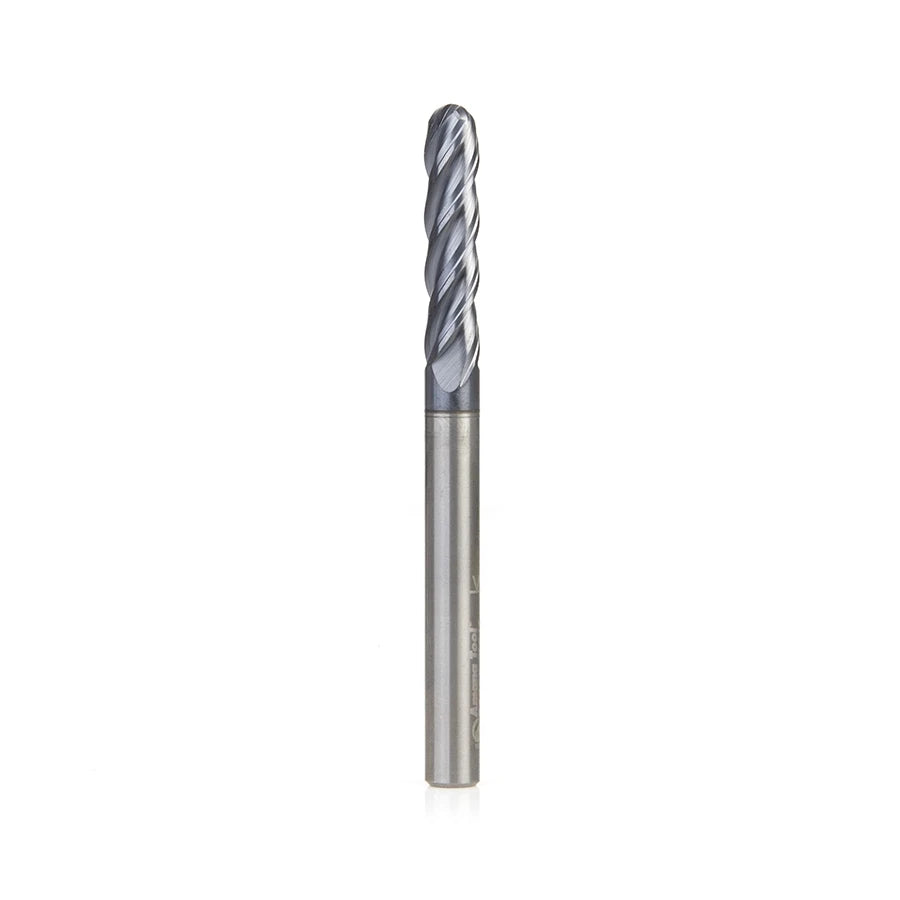 Amana Tool - 51800 - 1/4x1-1/8" 4FL BALLEND AlTiN
