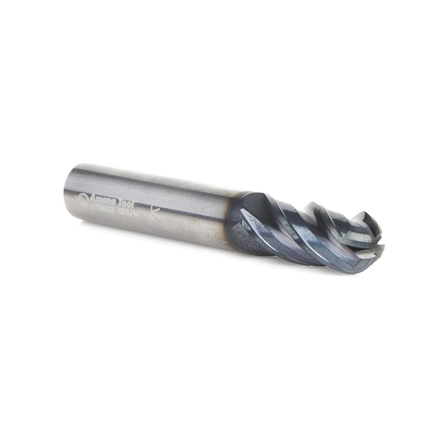 Amana Tool - 51802 - 3/8x7/8" 4FL BALLENDMILL AlTiN