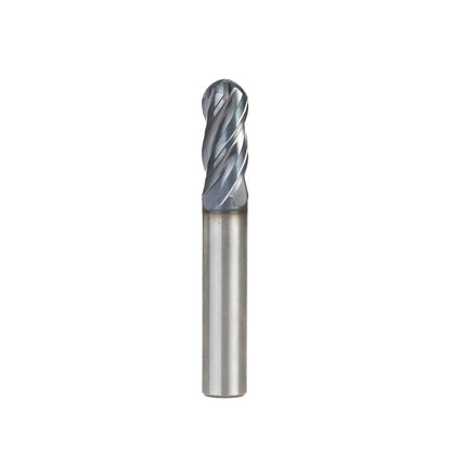 Amana Tool - 51802 - 3/8x7/8" 4FL BALLENDMILL AlTiN
