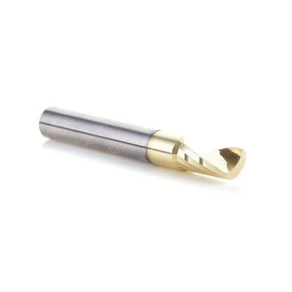 Amana Tool - 51810-Z - 1/4Dx1/4"SHK SPIRAL O ALU ZRN