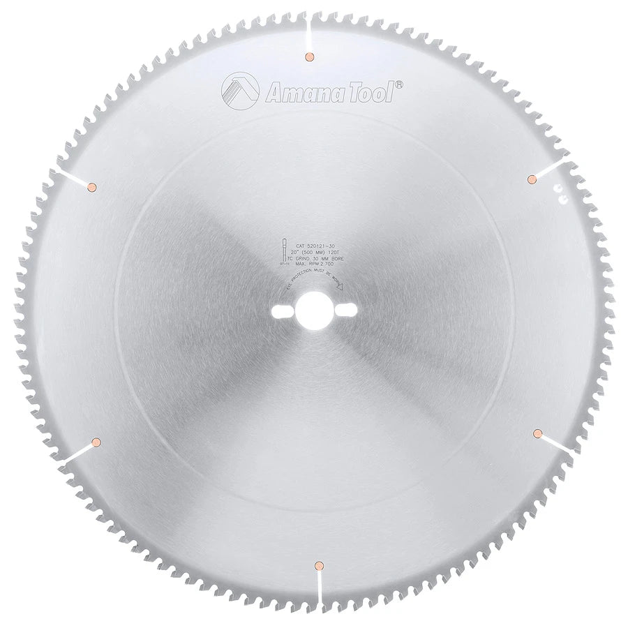 Amana Tool - 520121-30 - 20"/120T NON FERROUS TCG 30 MM