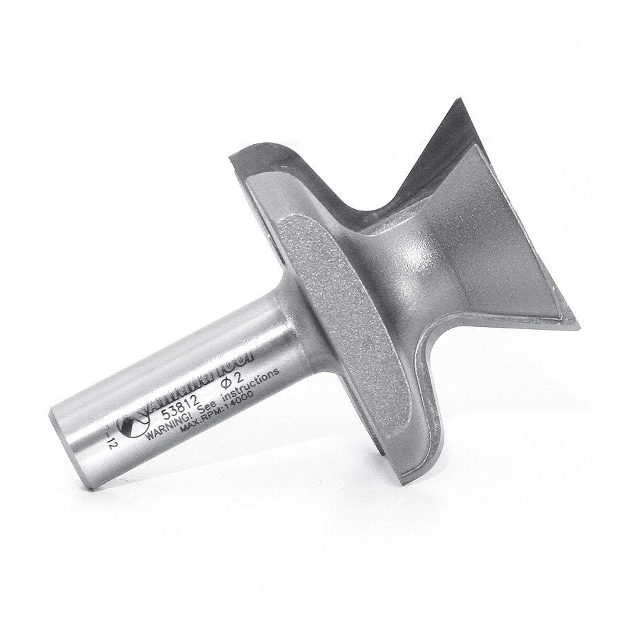 Amana Tool - 53812 - FINGER GRIP 2"DIA. 1/2 SHANK