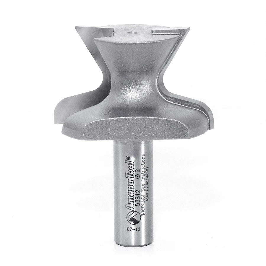 Amana Tool - 53812 - FINGER GRIP 2"DIA. 1/2 SHANK