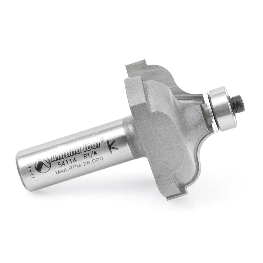 Amana Tool - 54114 - OGEE FILLET 1-5/8 DIA. 1/2 SHK