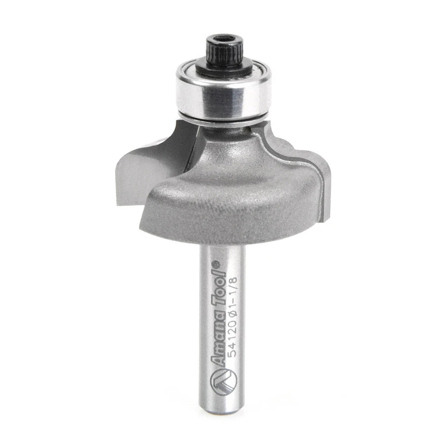 Amana Tool - 54120 - OGEE 1-1/8 DIAMETER 1/4 SHANK