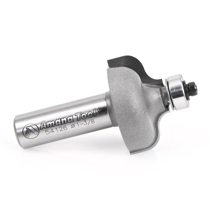 Amana Tool - 54126 - OGEE 1-3/8 DIAMETER 1/2 SHANK