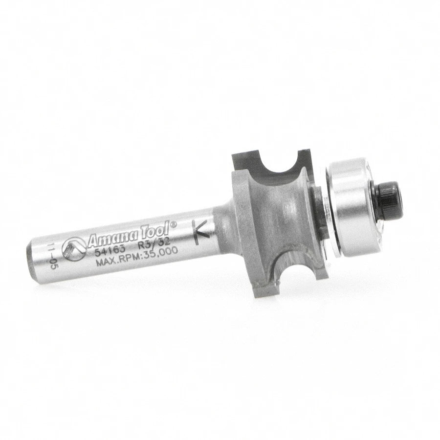 Amana Tool - 54163 - CORNER BEADING 3/32RAD 1/4 SHK