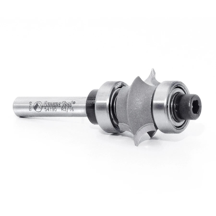 Amana Tool - 54190 - FULL BEAD 3/16 RAD 1/4 SHANK