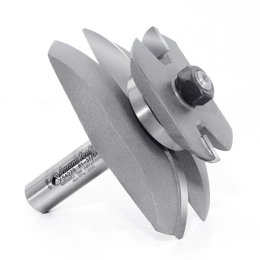Amana Tool - 54229 - COVE RAISED PANEL /BACK CUTTER