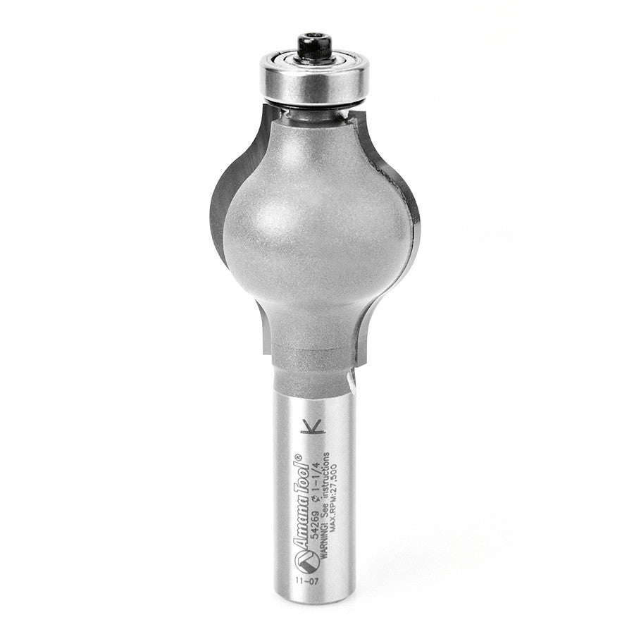 Amana Tool - 54269 - HANDRAIL EDGE BIT 1/2 SHANK