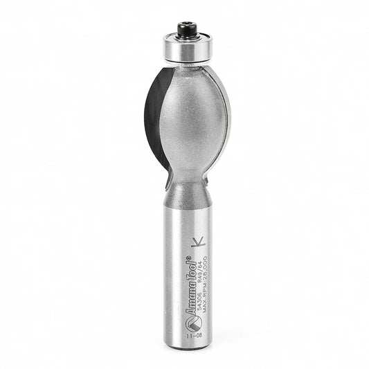 Amana Tool - 54306 - FLUTE BIT 3/4" RAD. 1/2 SHANK