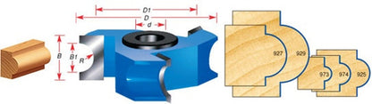 Amana Tool SC574 Carbide Tipped 3-Wing Bullnose