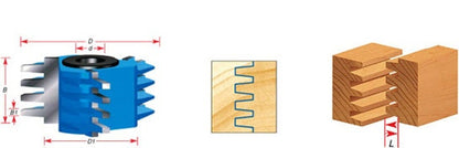 Amana Tool 999 Carbide Tipped 3-Wing Finger Joint