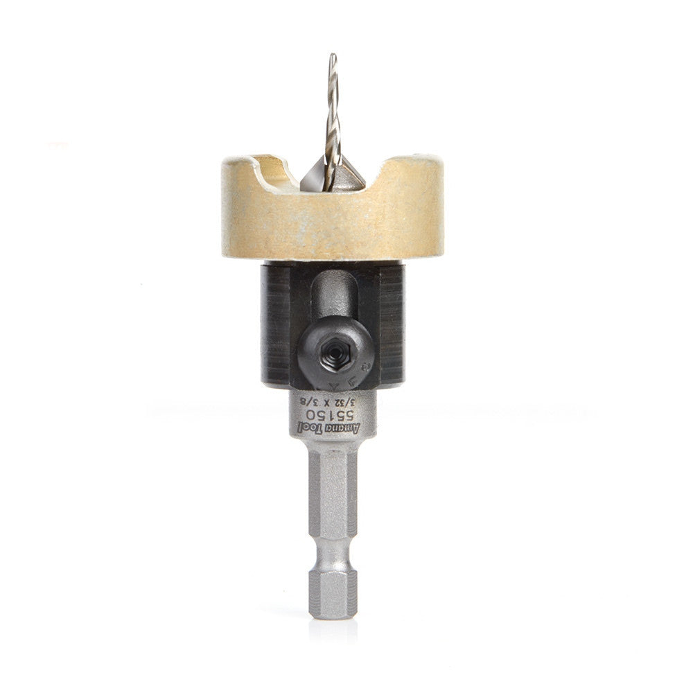 Amana Tool - 55150 - COUNTERSINK/STOP 3/32"TAPERDRI