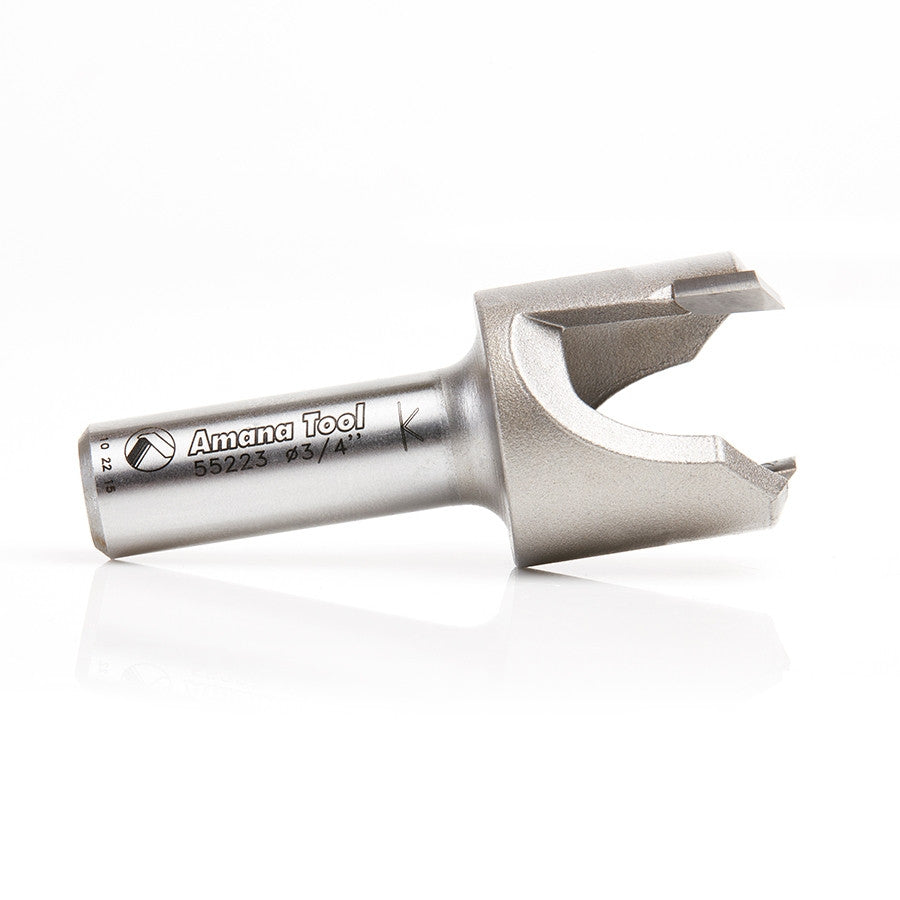 Amana Tool - 55223 - PLUG CUTTER 3/4 DIA. 1/2 SHANK