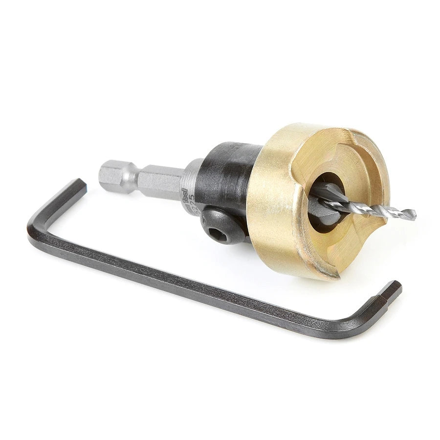 Amana Tool - 55225 - COUNTERSINK/STOP 3/32" DRILL