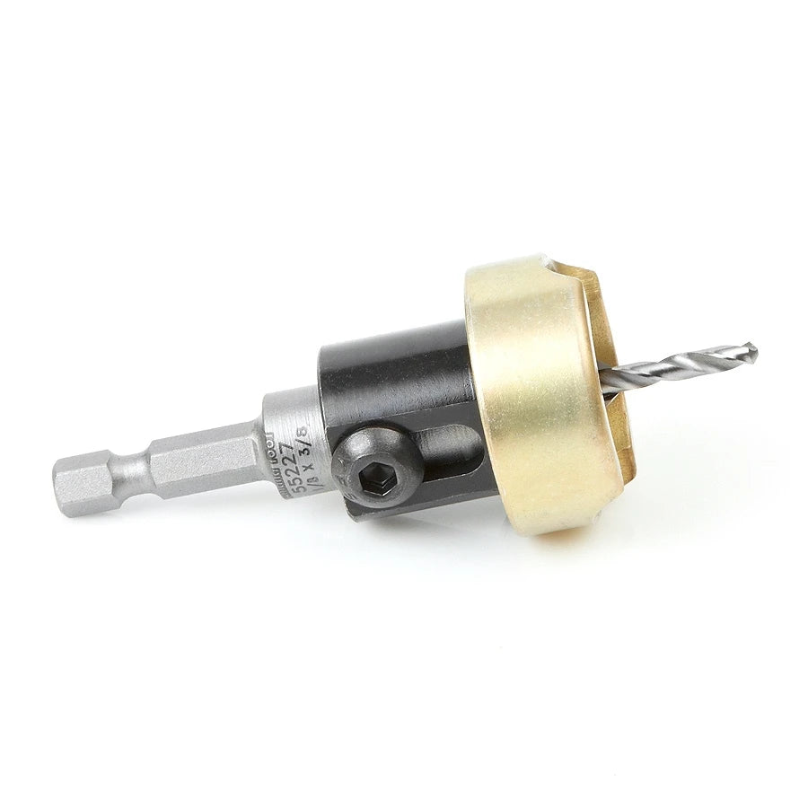 Amana Tool - 55227 - COUNTERSINK/STOP 1/8" DRILL TB