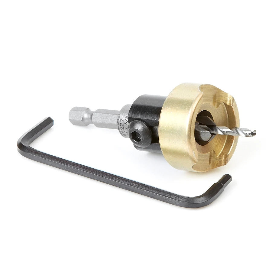 Amana Tool - 55227 - COUNTERSINK/STOP 1/8" DRILL TB