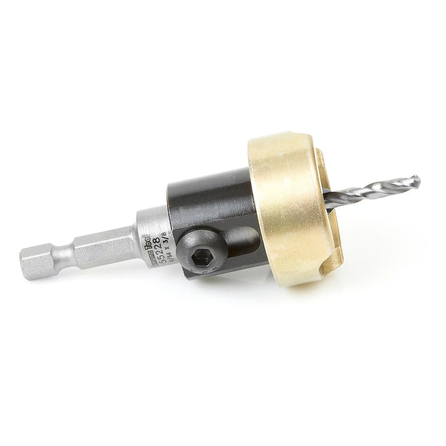 Amana Tool - 55228 - COUNTERSINK/STOP 9/64" DRILL