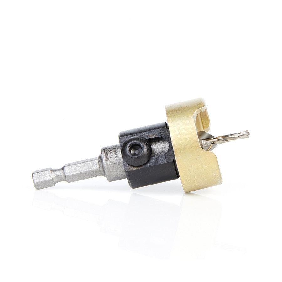 Amana Tool - 55241 - COUNTERSINK/STOP 7/64" DRILL