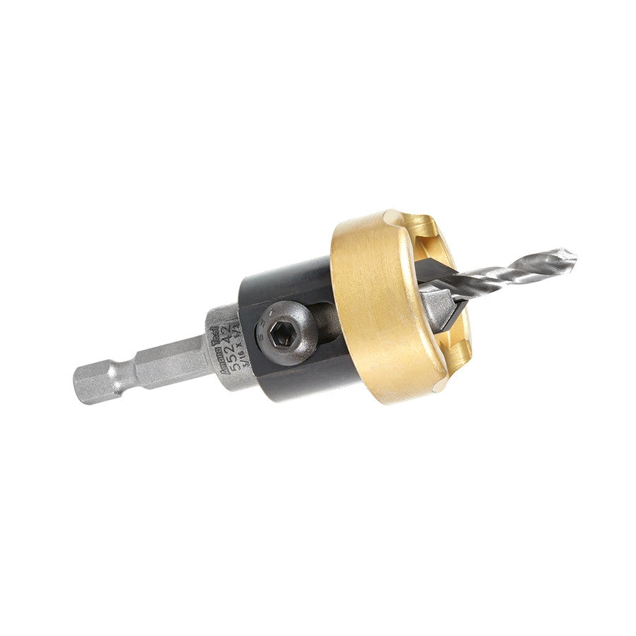 Amana Tool - 55242 - COUNTERSINK/STOP 3/16" DRILL