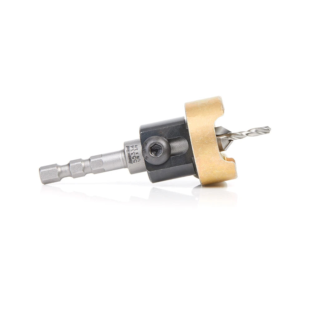 Amana Tool - 55334 - COUNTERSINK/STOP 1/8" DRILL