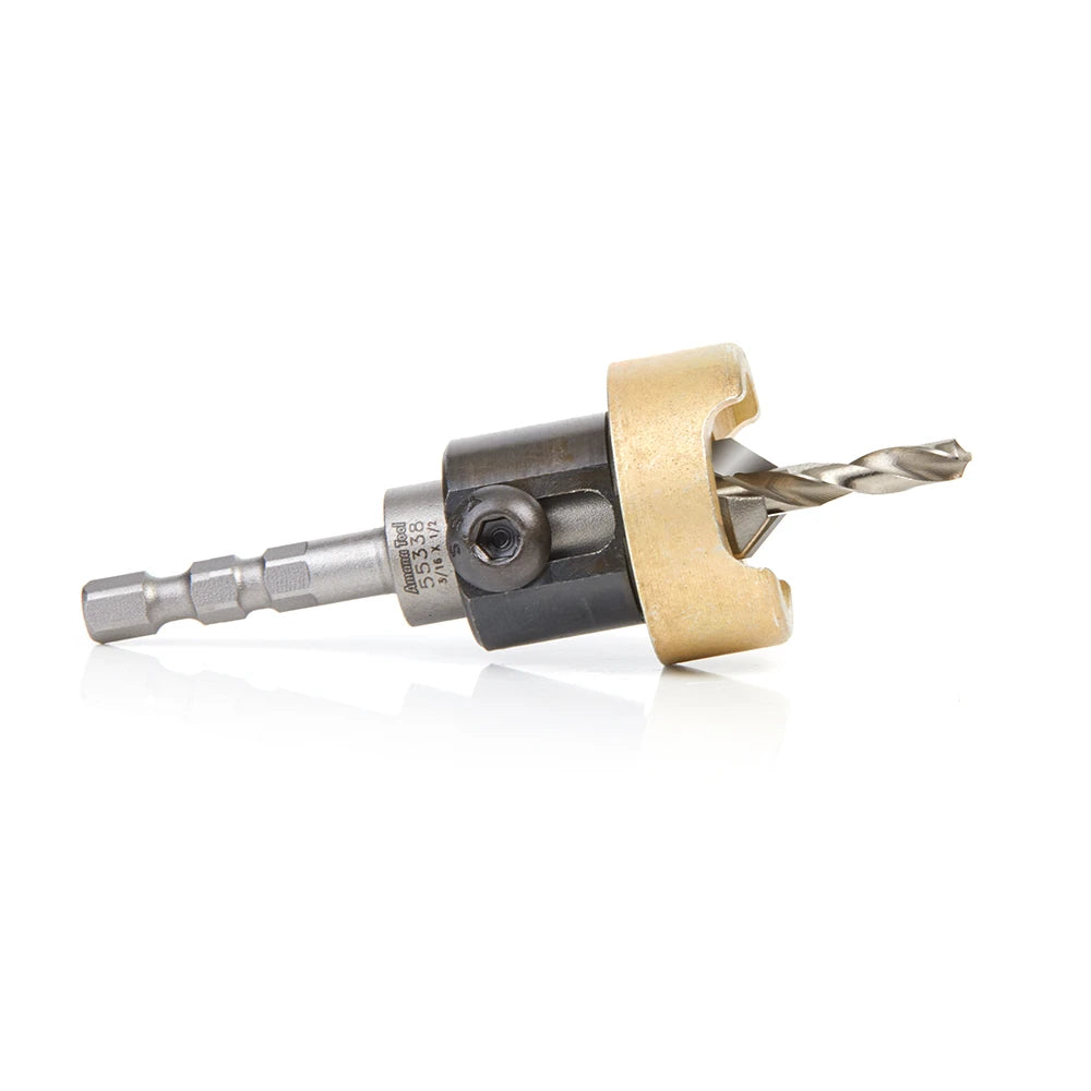 Amana Tool - 55338 - COUNTERSINK/STOP 3/16" DRILL