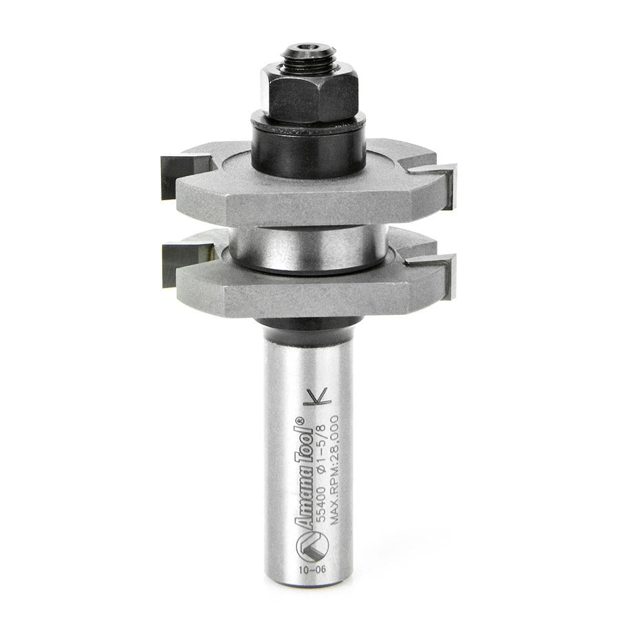 Amana Tool - 55400 - TONGUE/GROOVE ASSEMBLY 1/4"KER