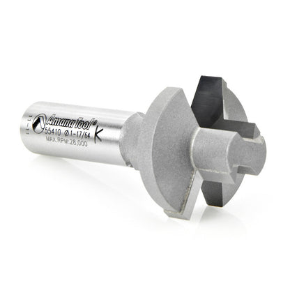 Amana Tool - 55410 - WEDGE GROOVE BIT 1/2 SHANK