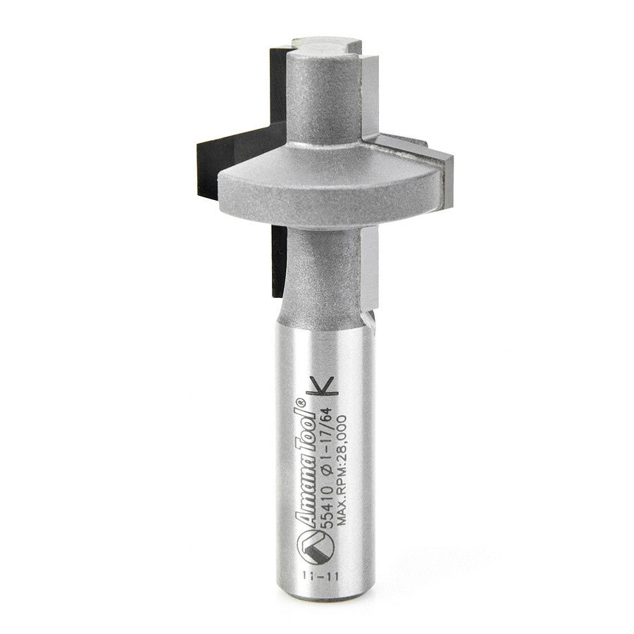 Amana Tool - 55410 - WEDGE GROOVE BIT 1/2 SHANK