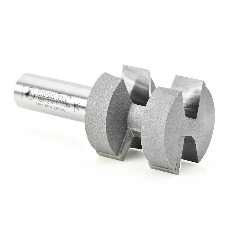 Amana Tool - 55412 - WEDGE TONGUE BIT 1/2 SHANK