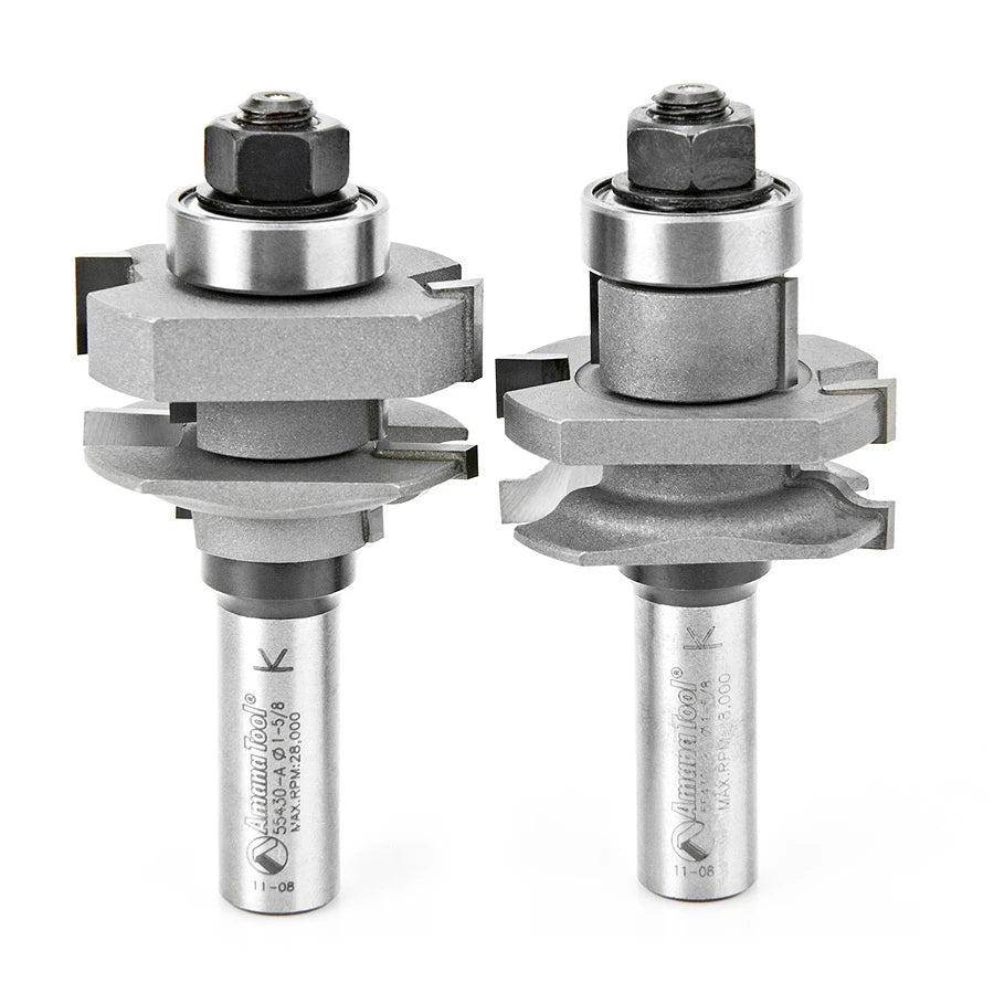 Amana Tool - 55430 - 2 PIECE OGEE STILE & RAIL SET