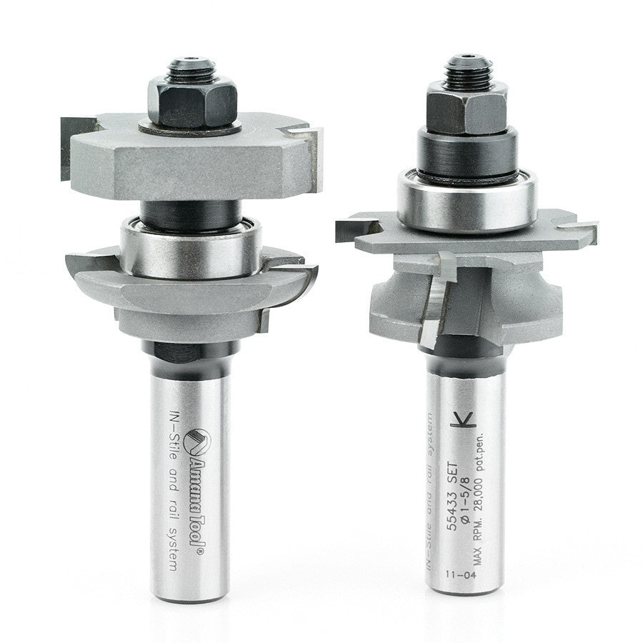 Amana Tool - 55433 - IN-STILE /RAIL CONCAVE PLYWOOD