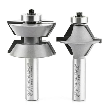 Amana Tool - 55468 - 60 DEGREE EDGE BANDING BIT SET