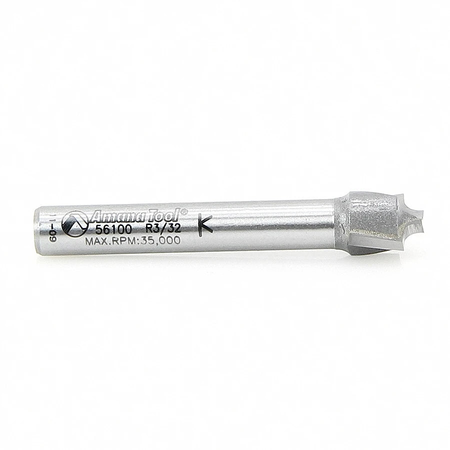 Amana Tool - 56100 - BEADING BIT PLUNGE 1/4 SHANK