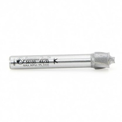 Amana Tool - 56100 - BEADING BIT PLUNGE 1/4 SHANK